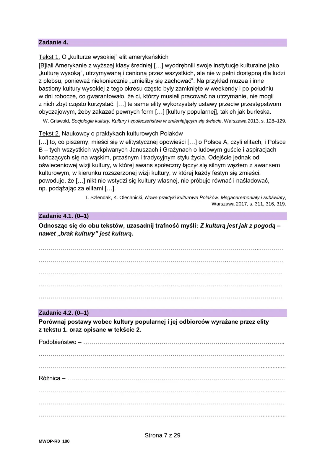 Egzamin maturalny z WOS – czerwiec 2023 – strona 7