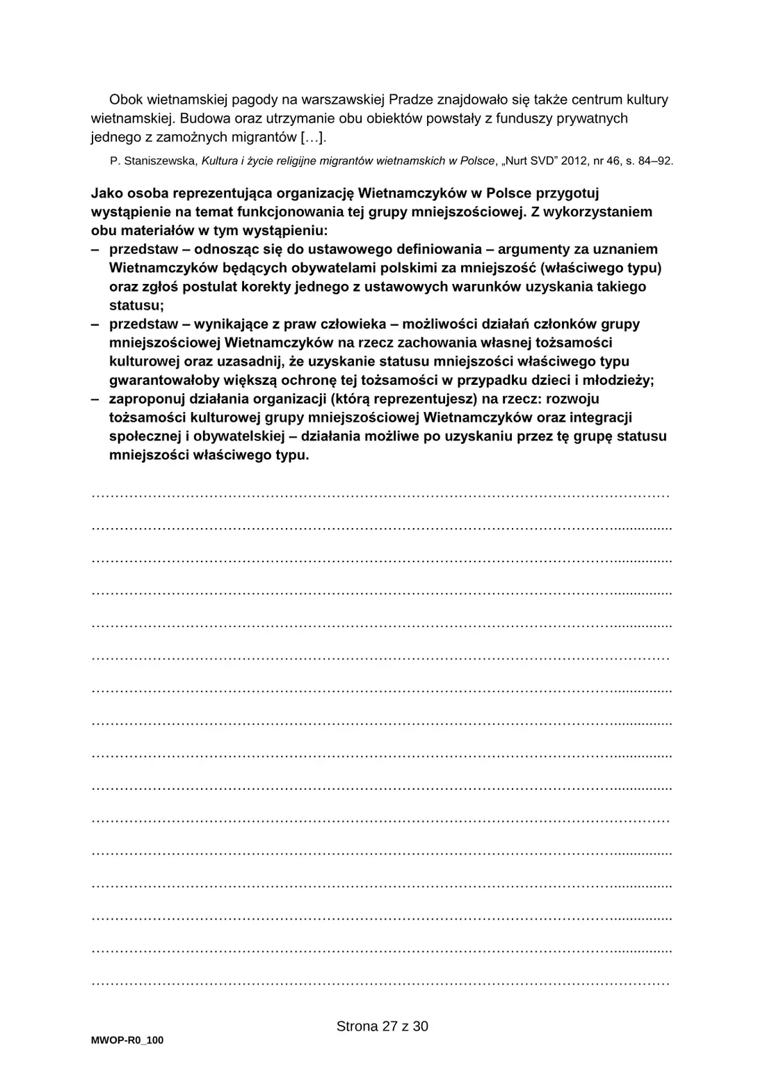 Egzamin maturalny z WOS – czerwiec 2024 – strona 27