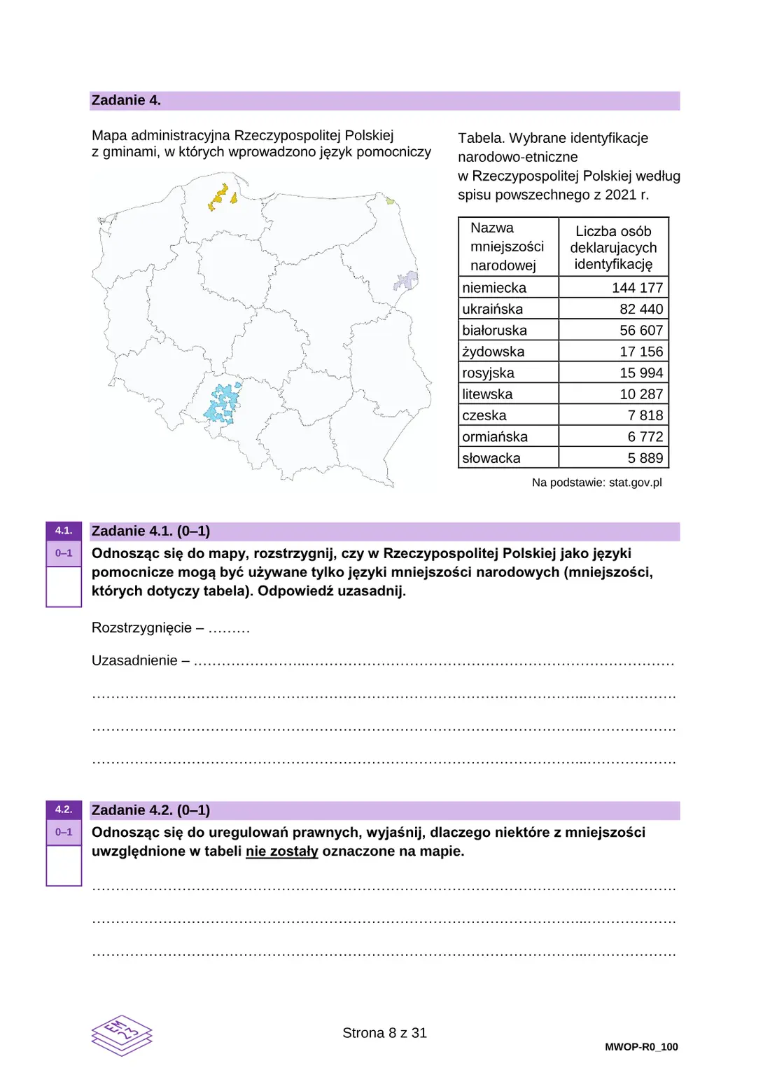 Arkusz diagnostyczny WOS – grudzień 2024 – strona 8