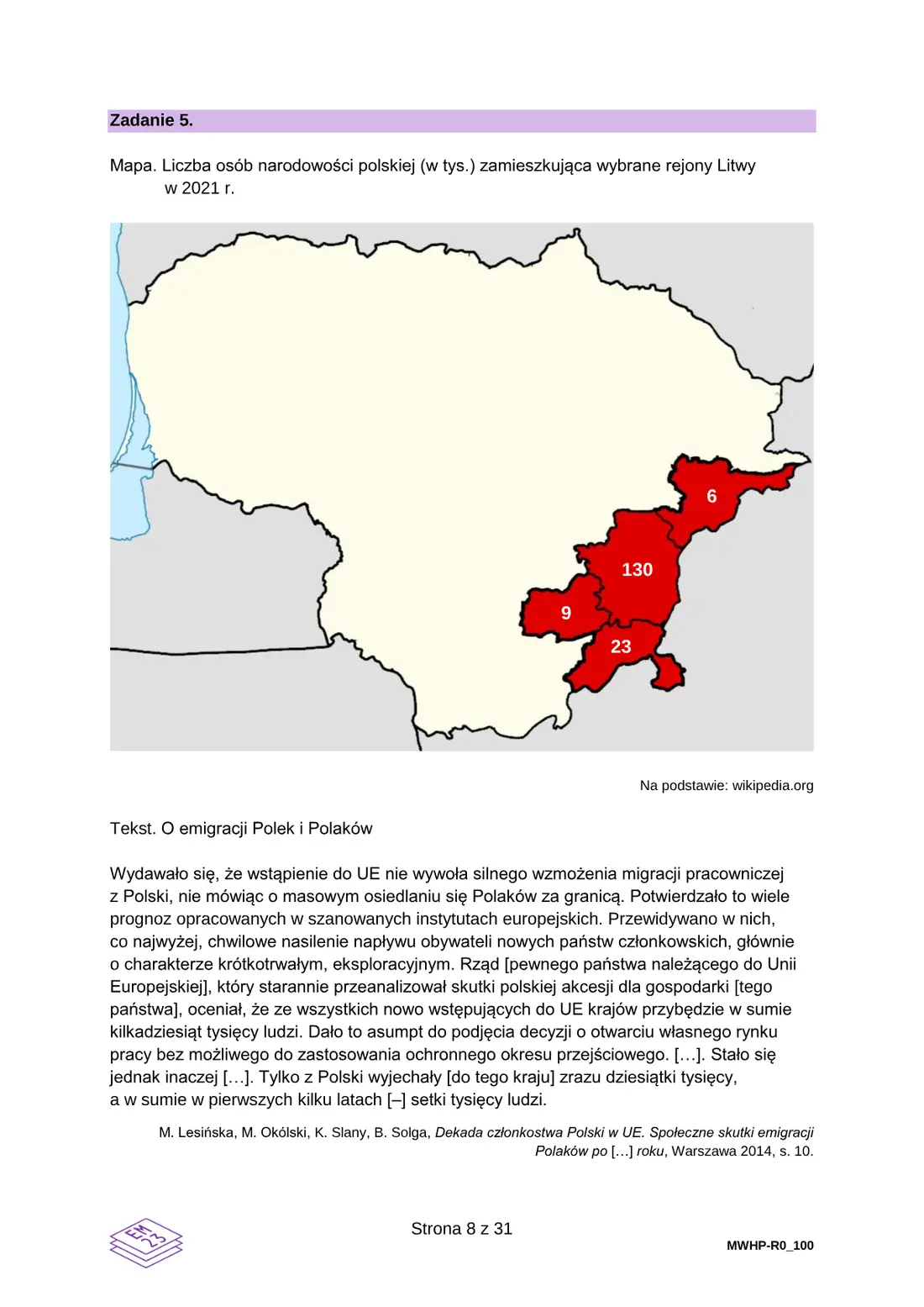 Egzamin maturalny z WOS – czerwiec 2026 (22) – strona 8